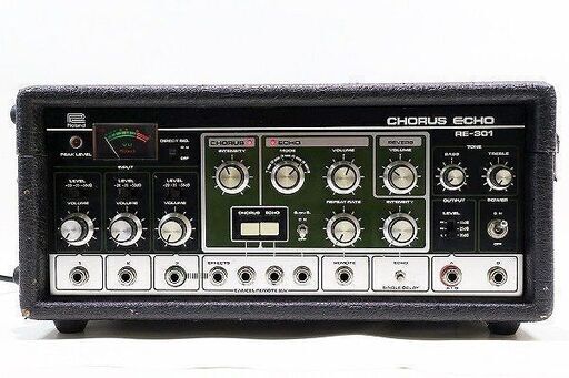 【苫小牧バナナ】通電確認済み Roland CHORUS ECHO RE-301 ローランド コーラスエコー リバーブエコー テープ/スペースエコー 現品限り♪