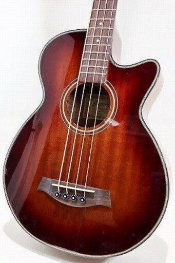 【苫小牧バナナ】美品 Ibanez/アイバニーズ AEGB14E-MHS1201 エレアコベース 現品限り♪