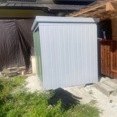 イナバ物置　美品　使用期間2カ月半　引取り限定　物置　倉庫　