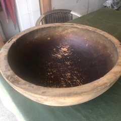 引取先決まりました、木鉢うどん蕎麦打ちに　48cm×16cm 昭...