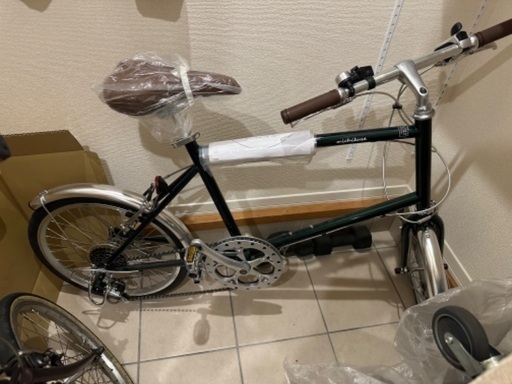 自転車　ミニベロ　20インチ　変速機付き