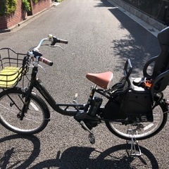 【ネット決済】(商談中)子供乗せ電動自転車　ヤマハ　ディズニー