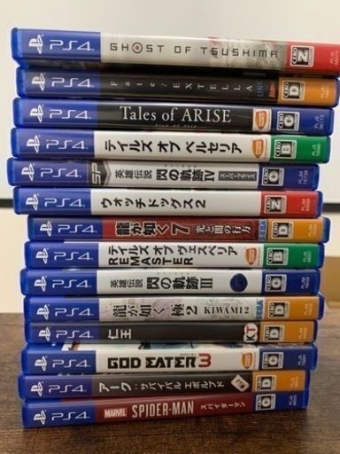 PS4ソフト　17本