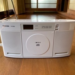 TOSHIBA ラジオCDプレーヤー