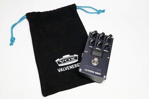 【苫小牧バナナ】美品☆VOX/ヴォックス CUTTING EDGE VE-CE エフェクター ギター用 コンパクト Nutube搭載 オーバードライブ 保管袋付♪