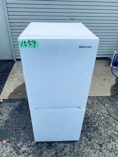 ✨2018年製✨1559番 Haier✨冷凍冷蔵庫✨HR-G13A-W‼️