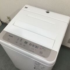 (4/24受渡済)JT6684【Panasonic/パナソニック 6.0㎏洗濯機】美品 2021年製 NA-F60B14-W 家電 洗濯 全自動洗濯機 簡易乾燥機能付