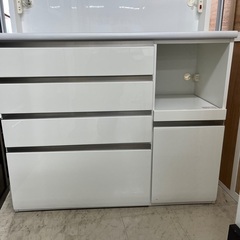 J2349  値下げ！福岡家具 大川家具 シギヤマ家具 食器棚 キッチンボード  クリーニング済み　【リユースのサカイ柏店】 流山市 中古 食器棚 松戸市 中古 食器棚 我孫子市 中古 食器棚 船橋市 中古食器棚 守谷市 中古食器棚 取手市 中古食器棚