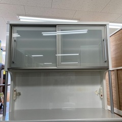 J2349  値下げ！福岡家具 大川家具 シギヤマ家具 食器棚 キッチンボード  クリーニング済み　【リユースのサカイ柏店】 流山市 中古 食器棚 松戸市 中古 食器棚 我孫子市 中古 食器棚 船橋市 中古食器棚 守谷市 中古食器棚 取手市 中古食器棚