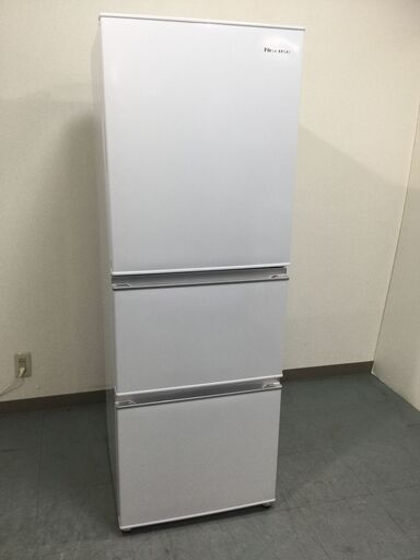 (4/22受渡済)JT6739【Hisense/ハイセンス 2ドア冷蔵庫】美品 2021年製 HR-D2801W 282L 家電 キッチン 冷蔵冷凍庫