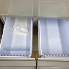 SHARP 5ドア冷蔵庫2019年製 ヘコミ有