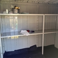 イナバ物置　美品　使用期間2カ月半　引取り限定　物置　倉庫　