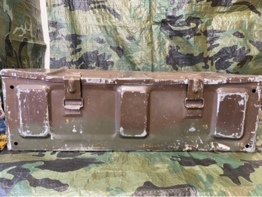 米軍放出品] 激レア大型アンモボックス　オマケ付きM2A1 AMMOBOX2缶‼️
