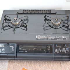 値下げ パロマ センサー内蔵2口ガスコンロ
