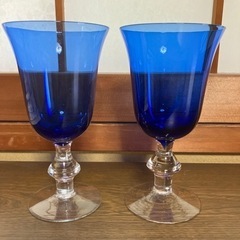 青色のグラス