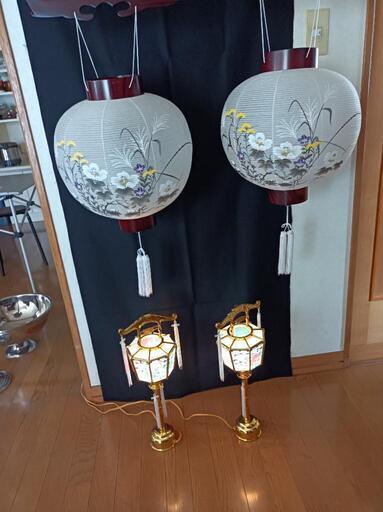 お値下げ　仏具　提灯と行灯のセット