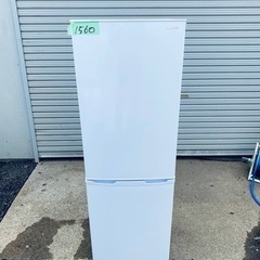 ✨2019年製✨ 1560番 アイリスオーヤマ✨冷凍冷蔵庫✨AF162-W‼️