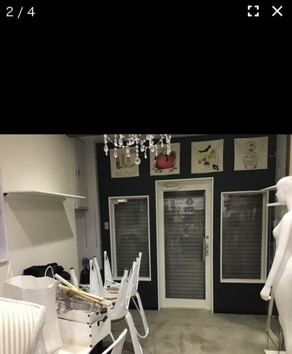 店舗ドア ガラス窓 3点セット