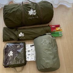 【大幅値下】ロゴス LOGOS テント プレミアム PANELグレートドゥーブル XLセット