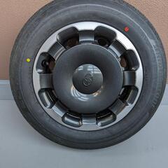 【新車外し】トヨタ 新型シエンタ 10系　純正タイヤホイール 5.5J PCD100 5穴 エコピアEP150