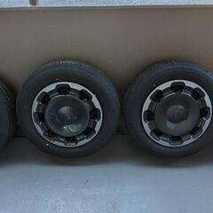 【新車外し】トヨタ 新型シエンタ 10系　純正タイヤホイール 5.5J PCD100 5穴 エコピアEP150