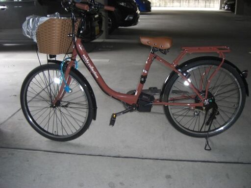 電動アシスト自転車　oldy.collection FT-266R-E