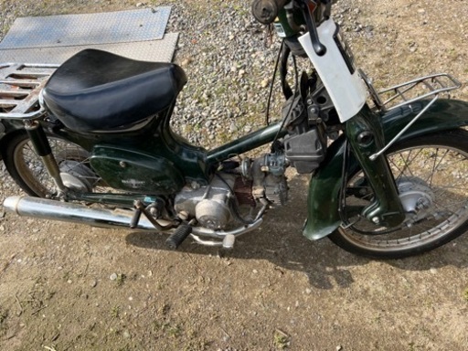 スーパーカブ C50DN-D1 1992    エンジンかかります  書類あり