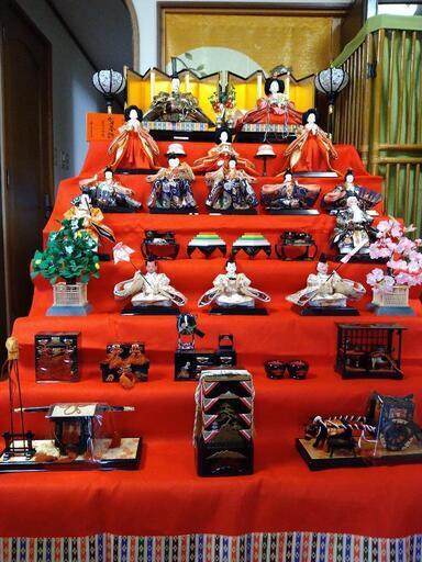 雛人形 7段飾り 雛壇 40号7段 雛壇7段飾り 白色 40号 説明書