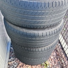 ホイール タイヤ付き 18インチ 7.5J インセット55