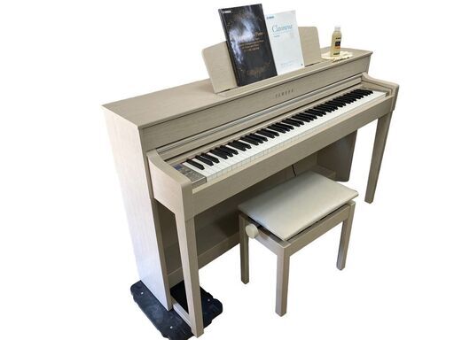 YAMAHA CLP-545 WA クラビノーバ ホワイトアッシュ 電子ピアノ-