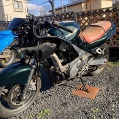 商談中　カワサキ　ＺＺＲ400 書類付き部品取りレストアベースジャンク