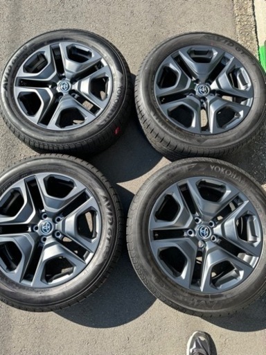 TOYOTA RAV4 ADVENTURE後期 純正アルミホイール4本セット-