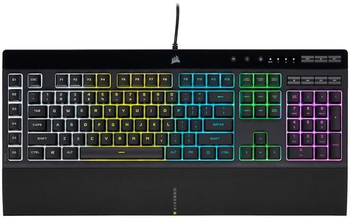 CORSAIR K55 RGB PRO ゲーミングキーボード NEW みたい！