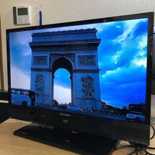 ２０１３年製　三菱 REAL 29型 LCD-A29BHR4 ブル-レイ\u0026HDD内蔵 ブラック 液晶 テレビ