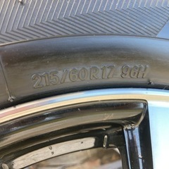 夏用タイヤ　215/60/R17 96H ほぼ新品