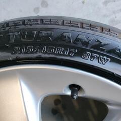 【取引中】30型プリウスツーリング　17インチアルミホイール