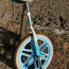 （決まりました）子供用一輪車（使用品）　18インチ（45cm）