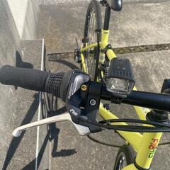 クロスバイク チェーン ライト付き