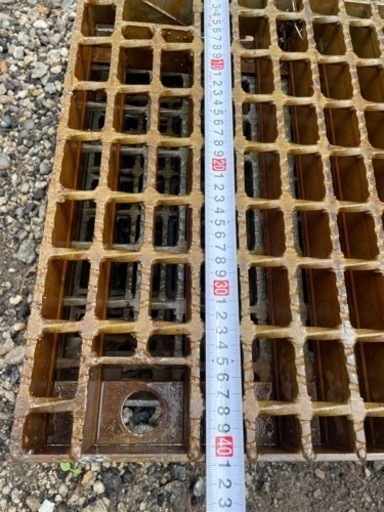 カワグレーチング 4枚セット 08ZTL55-3M 55×410×995 - その他 