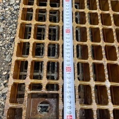 カワグレーチング　4枚セット　08ZTL55-3M    55×410×995