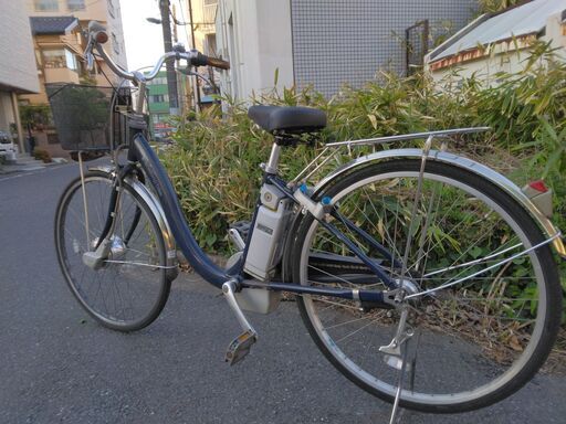 SANYO　２６インチの電動自転車です。　内装３段ギア付きです。