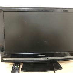 DX TV22型、テレビ台付、リモコン付