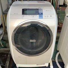 【リサイクルサービス八光】2014年製　日立　なめ型ドラム式洗濯...