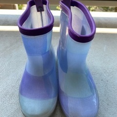 Ampersand 長靴 紫色 17.5cm 中古※まとめ買いで...