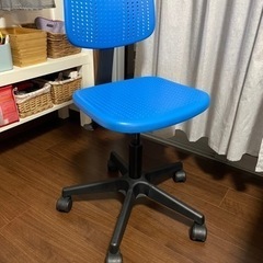 イケア回転式子供椅子(高さ調整可能)