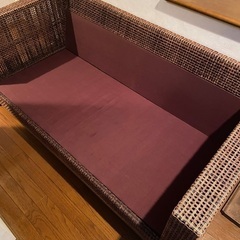 ※急募※ お値下げ中　アジアンソファー　2〜3人用-クロエ WOODYエスパドリーユ36サイズ