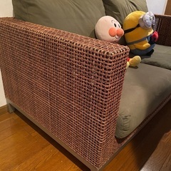 ※急募※ お値下げ中　アジアンソファー　2〜3人用-クロエ WOODYエスパドリーユ36サイズ