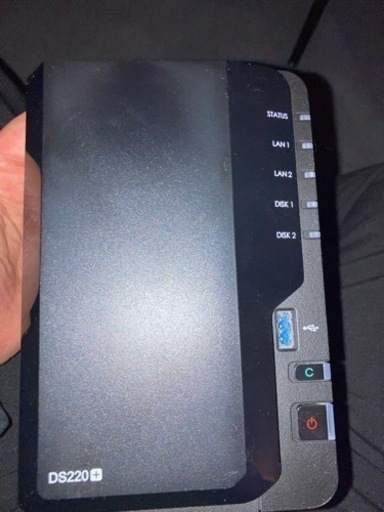 決まりました。Synology シノロジー　DS220+ \tWestern Digital4T×2付き