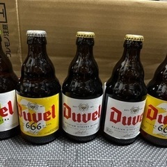 デュビルビール 5本 値下げ交渉○