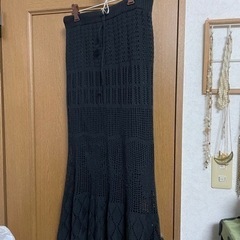 ローリーズファーム かぎ編みマーメイドスカート